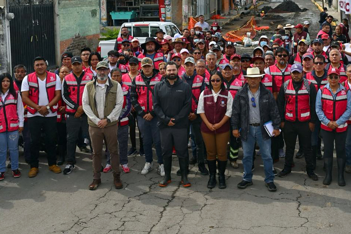 Boletín 051.- Gobierno de Chalco atiende inundaciones en Culturas de México