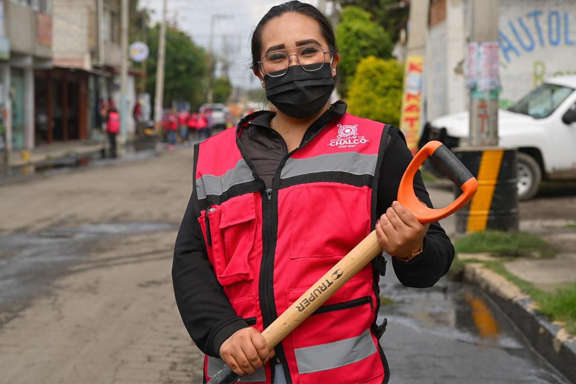 Boletín 051.- Gobierno de Chalco atiende inundaciones en Culturas de México